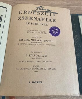6 starých maďarských kníh a stará maďarská mapa - 9