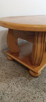 Konferenční stolek, masív, Nábytek s příběhem - 9