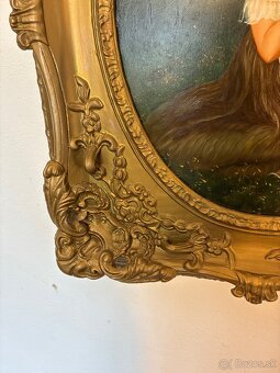 Olejomaľba na doske - 9