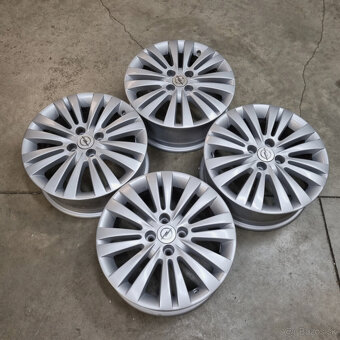 Hliníkové disky 4x100 R16 6J ET40 - 9