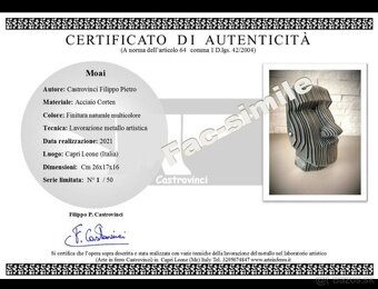 Moai Filippo Pietro Castrovinci - 9