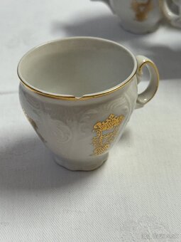 Porcelánová kávová sada zn. Bernadotte - 9