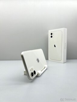 iPhone 11 WHITE TOP STAV AKO NOVÝ NOVÁ BATÉRIA 100% - 9