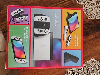Predám Nintendo Switch (OLED) White + bohaté príslušenstvo - 9