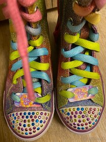 Trblietavé blikajúce topánky Skechers - 9