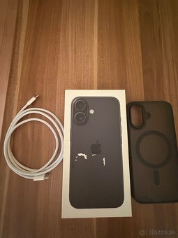 📱 iPhone 16 128 GB – čierny, 100% batéria + príslušenstvo - 9