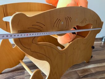 Drevený koník 3v1 - 9