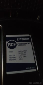dB Technológies FIFTY LINE PLUS FL 18 , RCF LF18G401 - 9