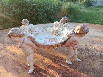 Starožitná misa s anjelmi - 9