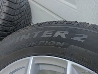 Orig. zimná sada Volvo 5x108 R18 + Pirelli Winter 235/60 R18 - 9