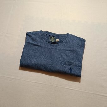 Polo Ralph Lauren sivé tričko s krátkym rukávom M - 9