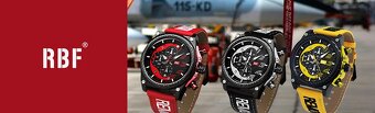 Hodinky RBF športové letecké ( Remove before flight) - 9