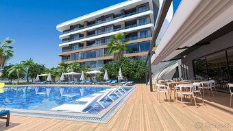 Apartmány Oba v rámci komplexu s bohatými aktivitami v Alany - 9