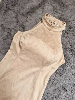 NOVE Guess letne,zimne monogram saty XS - M - 9