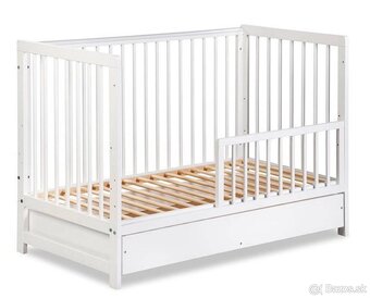 Detská postieľka 120x60 s matracom a príslušenstvom - 9
