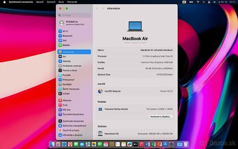 MacBook Air 13", i5-1.1GHz,4j/16GB/512GB, TOP STAV - 9