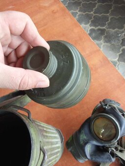 nemecka plynova maska - GASMASK - Wehrmacht - 9