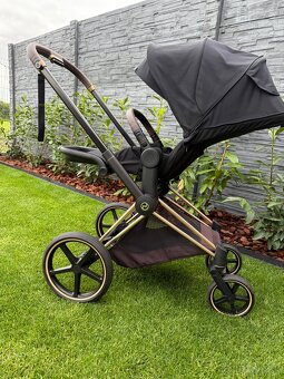 Cybex Priam Sepia Black Comfort trojkombinácia + výbava - 9