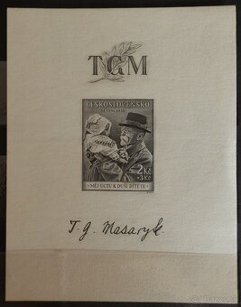 známky - Slov. štát, Protektorát, Hradčany, Masaryk a iné - 9