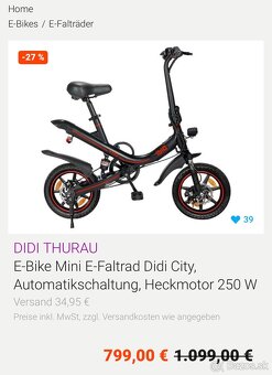E-Bike Didi mestský - 9