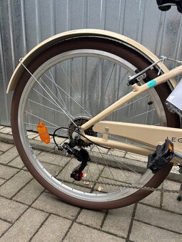 Dámsky retro bicykel Le Grand Pave 28” krémovej farby - 9
