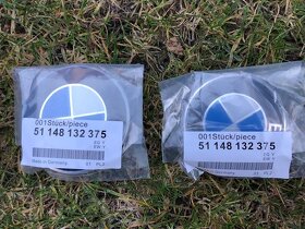 MIX BMW 45MM 74MM 78MM 82MM ZNAKY CIERNE MODRE BIELE - 9