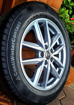 zimné alu R17 5x108 Opel Grandland, zimné pneu - 9