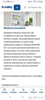 Vstavaná chladnička s mrazničkou Whirpool - 9