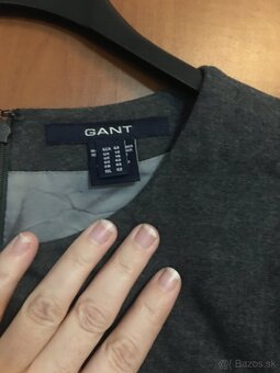 GANT 100%original sivé/ triekane saty L - 9