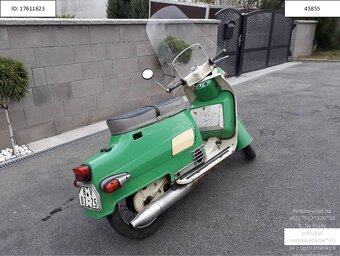 Jawa Tatran Tatra 125 motocykel 1253 - 9