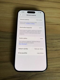 iphone 15 pro black 256gb - 9