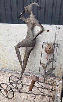 Retro plechové doplnky lode a podobne - 9