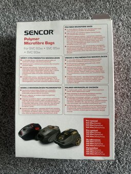 Sencor SVC 8300TI hepa filter vreckový vysávač zánovný - 9