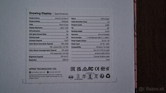 PREDÁM grafický tablet XPpen Artist Pro 16 (Gen 2) - 9