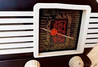 Starožitné rádio Tesla Talisman 307U, excelentní stav - 9