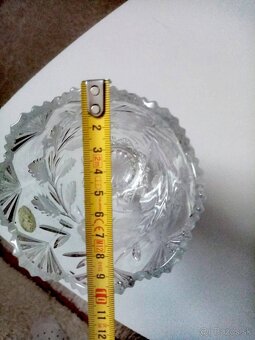 Váza 24%pbo, poháriky - 9