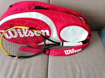 Pradam tenisovú raketu Wilson + bag willson - 9