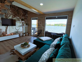 Moderná chata na brehu jazera- rybolov, relax a pohodlie, - 9