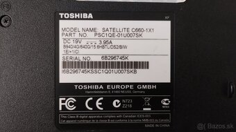 Predám notebook Toshiba - 9