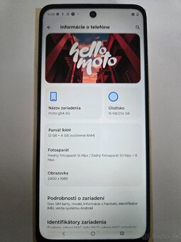 Motorola Moto G54 5G 12GB/256GB Power Edition Pearl Blue - 9