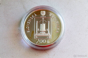 PREDAJ - 200 Sk zberateľské PROOF mince - 9