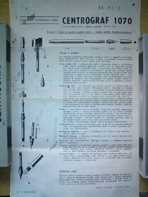 Technické perá CENTROGRAF 1070 - 9