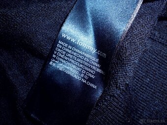 Tommy Hilfiger Premium wool pánsky sveter L - 9