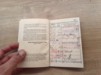 Cestovný pas, Slovenský štát 1940 Krupina - 9