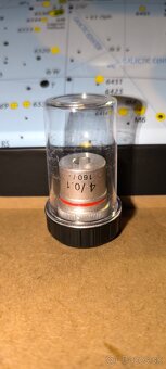 DIN semi - plan achromatické objektívy sada 3ks - 9