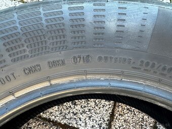 Letné pneumatiky 205/60 R16 Continental 4ks - 8mm - 9