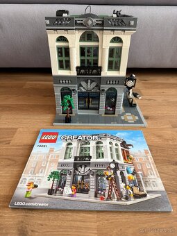 LEGO Creator Expert 10251 Brick Bank - Z VÝSTAVKY + SVĚTLA - 9