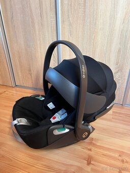Cybex CLOUD Z2 i-SIZE Plus (0-13 kg) Deep Black Platinum - 9