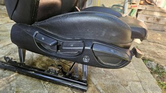 Kožené čierne sportsize sedačky na e46 - 9