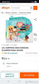 LOL Bábika Camping Karavan Auto - 9